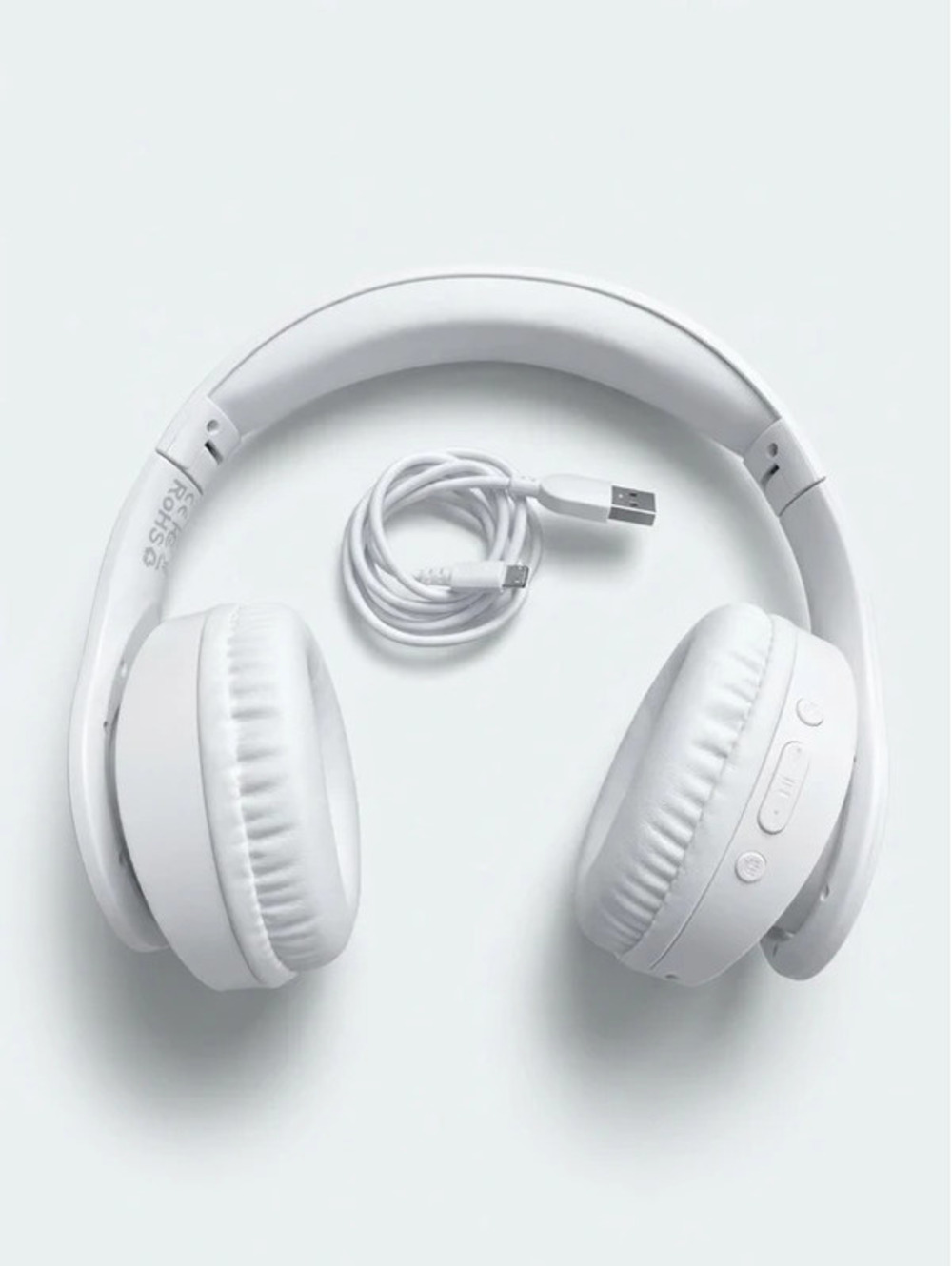 Tuinyo TP 19 Wireless Bluetooth Over-Ear Headphones in White